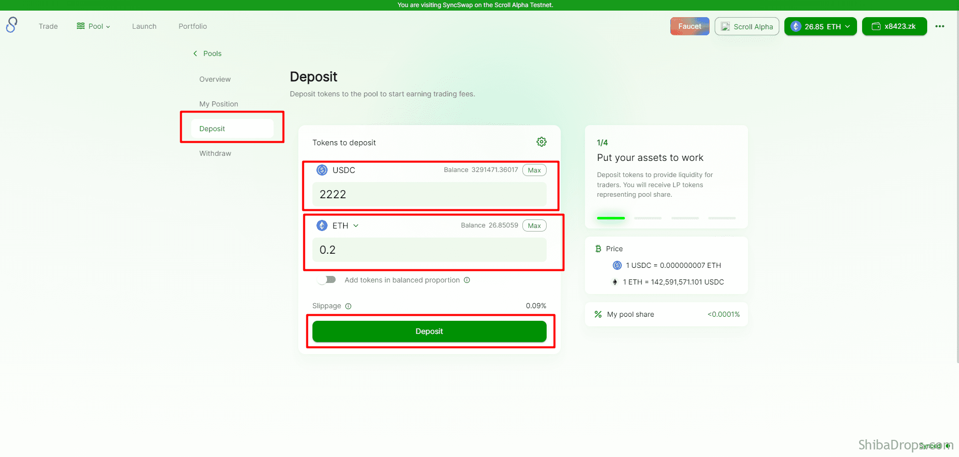 Scroll Alpha Testnet — Potential Airdrop