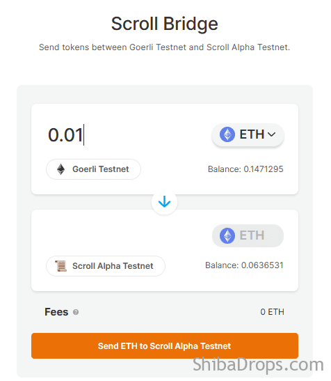 Scroll's Alpha TestNet Step-by-Step Guide