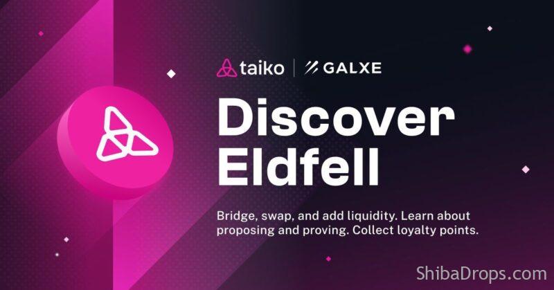 Discover Eldfell Taiko L3 testnet campaign on Galxe