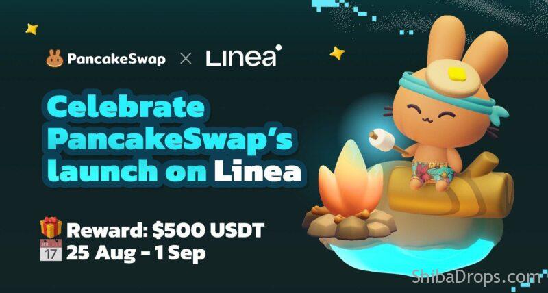 PancakeSwap is now live on Linea