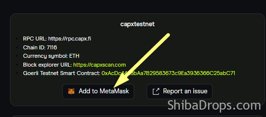 CapX Chain Testnet Live now