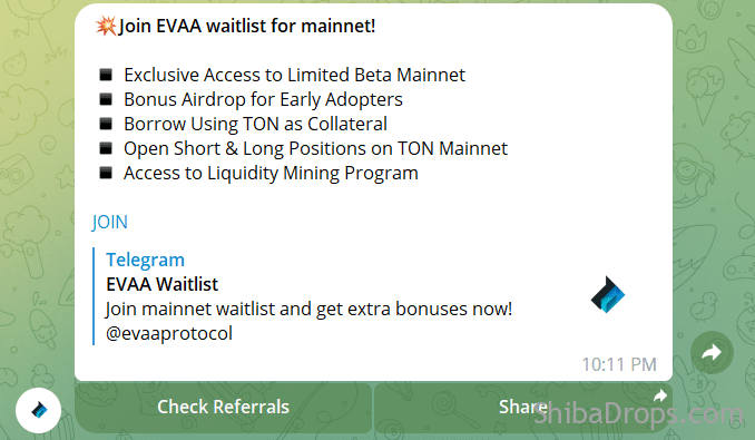 VAA Protocol Powered By TON Telegram Step By Step Testnet Airdrop Confirmed For Testers