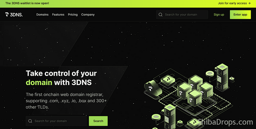 Join Early 3DNS Waitlist Rewards