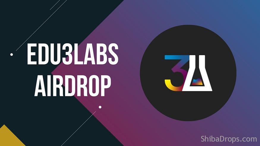 Confirmed airdrop from Edu3Labs Cost 0