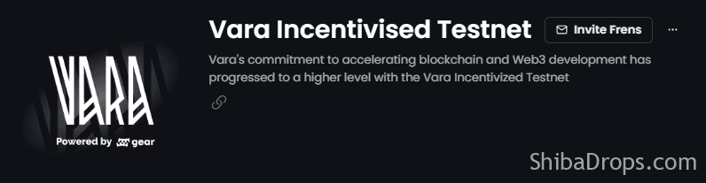 Vara Network L1 Powered by Gear Protocol CONFIRMED AIRDROP Step by Step Testnet Guide on Polkadot