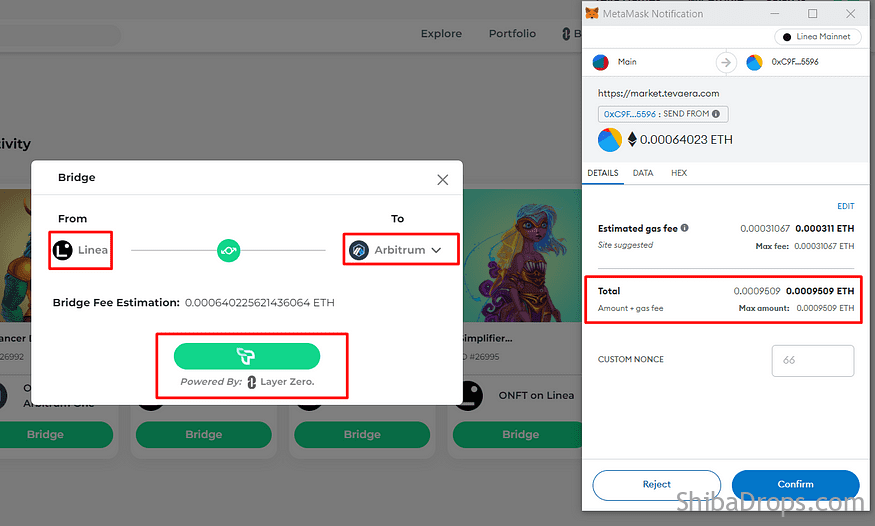 Linea X zksync X LayerZero X Arbitrum X Tevaera Interaction with the 4 main chains and expectation of distribution of 4 + 1 Airdrops !!