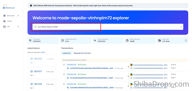 Initial network of Gem mode on OP stack Step-by-step mode Testnet Potential Airdrop