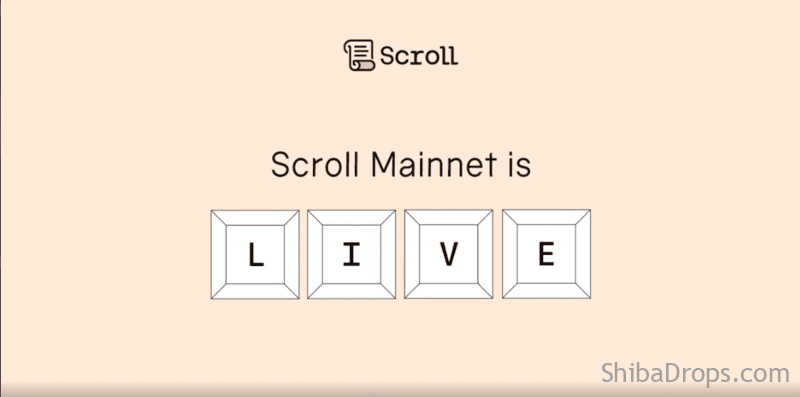 Scroll is on mainnet now if you want to bridge you can use their official bridge