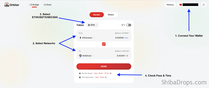 Airdrop financeiro da Orbiter confirmado