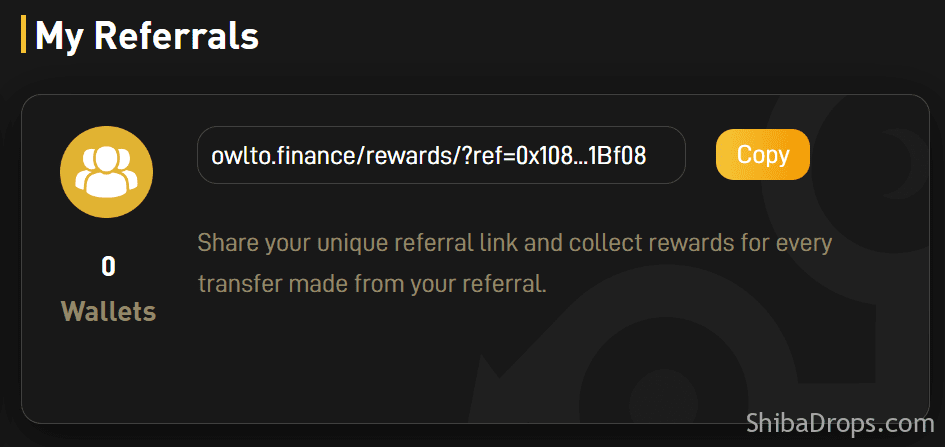 Owlto Referral Rewards Program