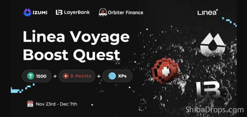 Izumi Co-launches Linea Voyage Quest on Galxe with Partners Orbiter and LayerBank