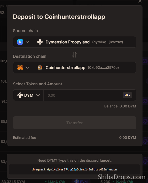 Claim Your Share! Dymension’s Froopyland Incentivized Testnet Offers 1 Million DYM Reward