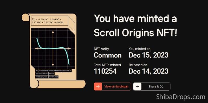 Mint your Scroll Origin Soulbound NFT