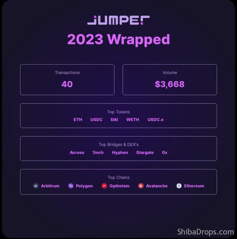 Mint your personal Jumper 2023 Wrapped NFT on Polygon Network