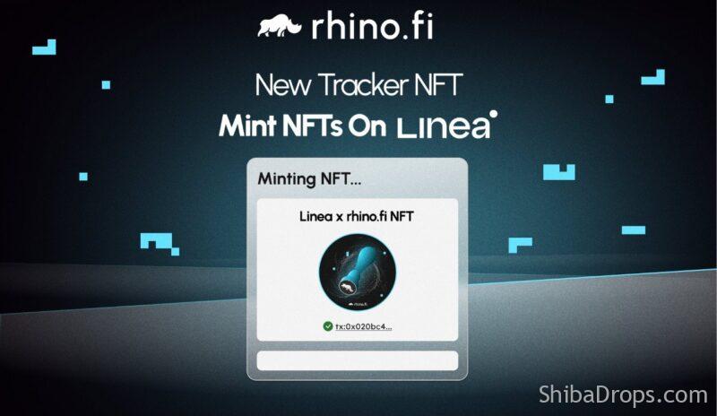 RhinoFi&#8217;s new Tracker NFT This time, minting on Linea!