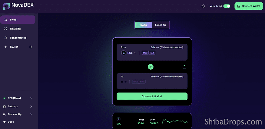 NovaDEX Is Now Live On Devnet Tutorial