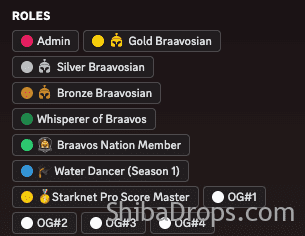 Pro Score Master Role - Braavos Wallet