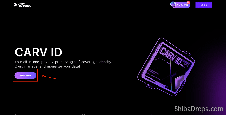 $SOUL Drop by CARV — Step-by -step guide