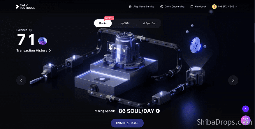 $SOUL Drop by CARV — Step-by -step guide