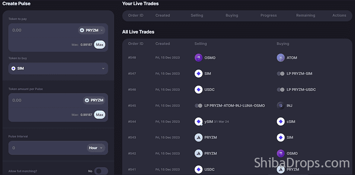 Testnet PRYZM AIRDROP