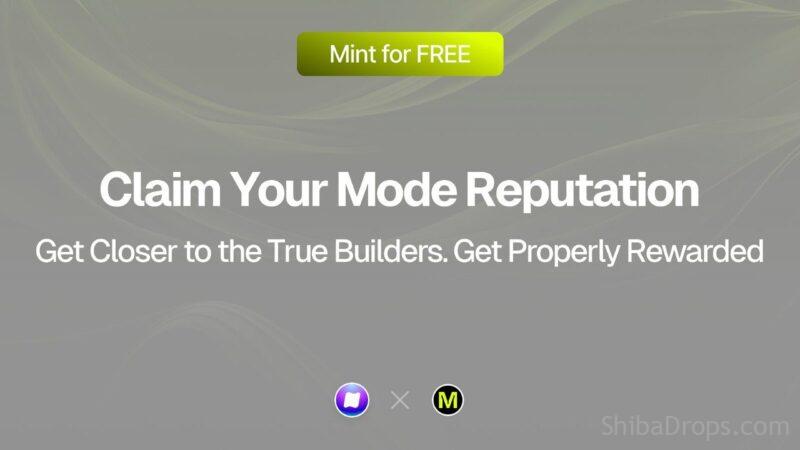 Mint your Mode Reputation Score SBT for FREE