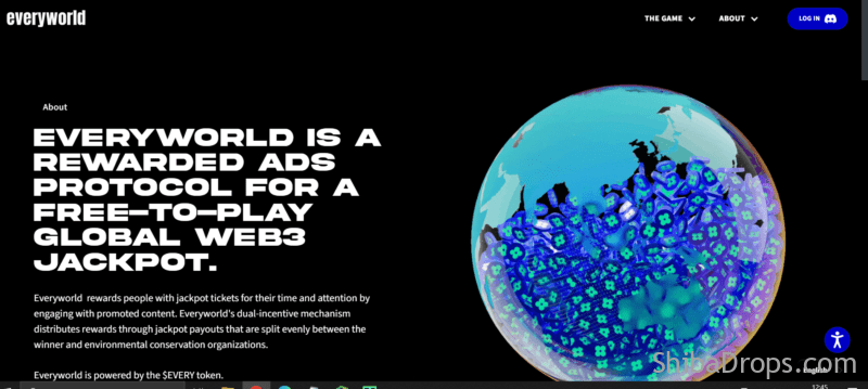 EVERYWORLD IS A REWARDED ADS PROTOCOL FOR A FREE-TO-PLAY GLOBAL WEB3 JACKPOT